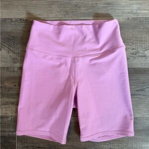 YPB Pink High-Waisted Shorts